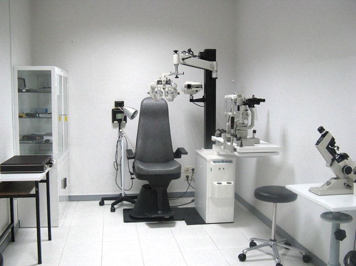 Gabinete de optometría